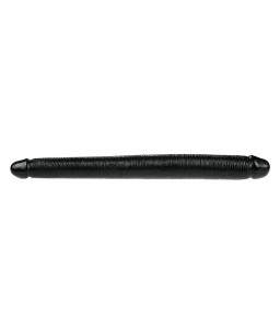 Sextoys, sexshop, loveshop, lingerie sexy : Gode Double - Double dong : Double gode XXL noir rayure