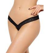 Sextoys, sexshop, loveshop, lingerie sexy : Strings & Boxers : Sexy Mini String dentelle noir
