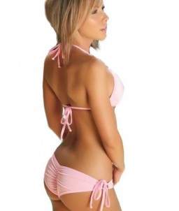 Sextoys, sexshop, loveshop, lingerie sexy : Maillot de bain et bikini : Sexy Bikini rose pale