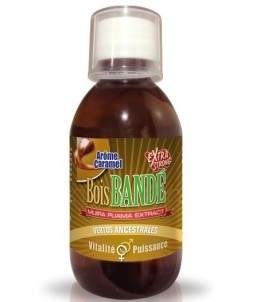 Sextoys, sexshop, loveshop, lingerie sexy : Aphrodisiaques Hommes : Aphrodisiaque Bois Bandé caramel 200 ml