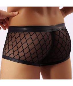 Sextoys, sexshop, loveshop, lingerie sexy : Boxers & Strings : Boxer sexy Noir "L"