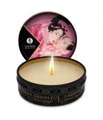 Sextoys, sexshop, loveshop, lingerie sexy : Huiles de Massage et bougies : Shunga Bougie De Massage pétale de rose 30 ml
