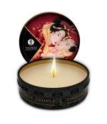 ❤ Huiles de Massage et bougies - Shunga Bougie De Massage fraise 30...