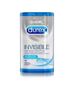 Sextoys, sexshop, loveshop, lingerie sexy : Préservatifs : Durex invisible X10