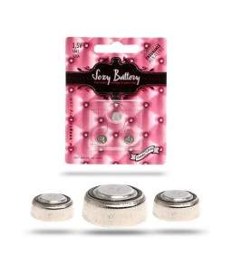 Sextoys, sexshop, loveshop, lingerie sexy : Piles et Chargeurs :  piles boutons alcaline LR41 X3