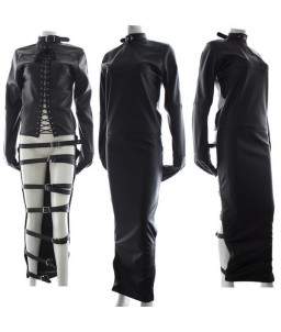 Camisole complete BDSM en Simili Cuir