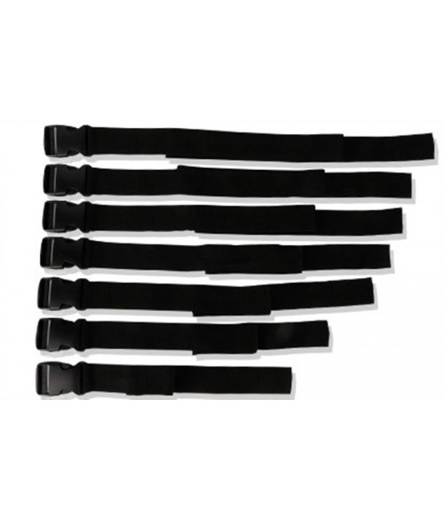 Sextoys, sexshop, loveshop, lingerie sexy : SM Contraintes : Lot de 7 Sangles réglables avec Clip Sextoys, sexshop, loveshop, lingerie sexy : SM Contraintes : Lot de 7 Sangles réglables avec Clip