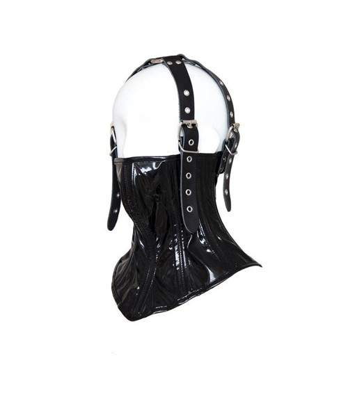 Harnais Contrainte BDSM de cou Cuir et Clous