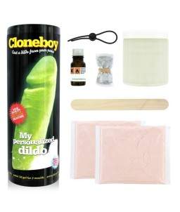 Sextoys, sexshop, loveshop, lingerie sexy : Moulages Intimes : CloneBoy Glow in the Dark Kit de moulage intime Phosphorescent