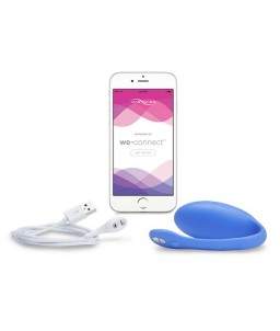 Sextoys, sexshop, loveshop, lingerie sexy : Sextoys luxe : WE- VIBE - OEUF VIBRANT BLEU JIVE