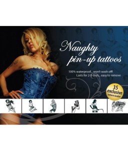 Sextoys, sexshop, loveshop, lingerie sexy : Accessoires Soirée Coquine : Tatouage Temporaire - Tattoo éphémère Sexy pin- up