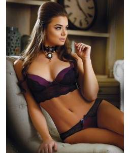 Sextoys, sexshop, loveshop, lingerie sexy : Ensemble lingerie sexy : Ensemble Lingerie violet