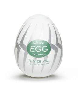 Sextoys, sexshop, loveshop, lingerie sexy : Vagin Artificiel : Masturbateur Tenga Egg THUNDER Vagin Artificiel