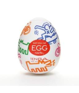 Sextoys, sexshop, loveshop, lingerie sexy : Vagin Artificiel : Masturbateur Tenga Egg keith haring Vagin Artificiel