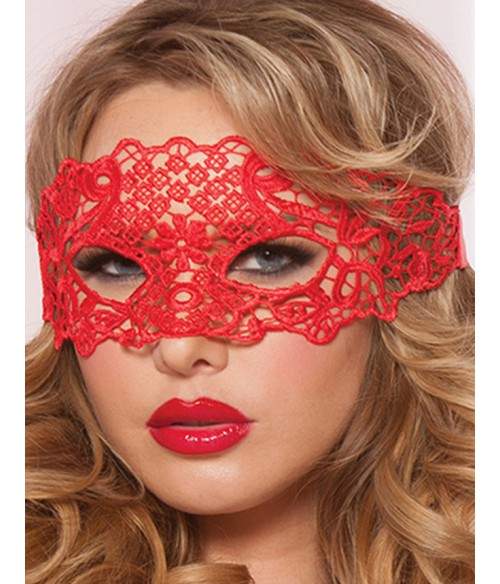 Sextoys, sexshop, loveshop, lingerie sexy : Accessoires Soirée Coquine : masque loup rouge sexy