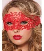 Sextoys, sexshop, loveshop, lingerie sexy : Accessoires Soirée Coquine : masque loup rouge sexy X2