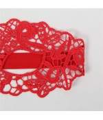 Sextoys, sexshop, loveshop, lingerie sexy : Accessoires Soirée Coquine : masque loup rouge sexy X2