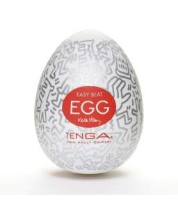 Sextoys, sexshop, loveshop, lingerie sexy : Vagin Artificiel : Masturbateur Tenga Egg keith haring