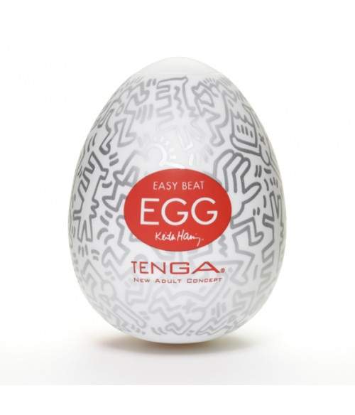 Sextoys, sexshop, loveshop, lingerie sexy : Vagin Artificiel : Masturbateur Tenga Egg keith haring