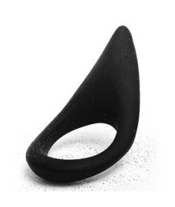 Sextoys, sexshop, loveshop, lingerie sexy : Anneaux Vibrants & Cockring : Anneau Pénien Laid Noir 5.15cm