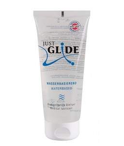 Sextoys, sexshop, loveshop, lingerie sexy : Lubrifiants à Base d'Eau : Lubrifiant Just Glide à Base d'eau 50ml