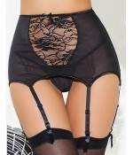 Sextoys, sexshop, loveshop, lingerie sexy : Porte jarretelles : Porte-jarretelles sexy noir