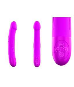 Sextoys, sexshop, loveshop, lingerie sexy : Sextoys luxe : Dorcel Godemichet Dildo Real Vibration L Rose