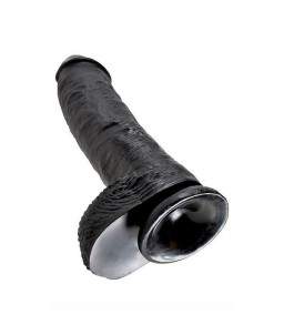 Sextoys, sexshop, loveshop, lingerie sexy : Gode Ventouse : Gode ventouse réaliste noir 22cm