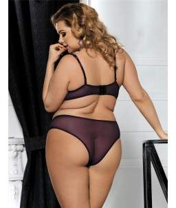 Sextoys, sexshop, loveshop, lingerie sexy : Lingerie sexy grande taille : Ensemble Lingerie violet XL