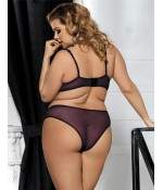 Sextoys, sexshop, loveshop, lingerie sexy : Lingerie sexy grande taille : Ensemble Lingerie violet XL