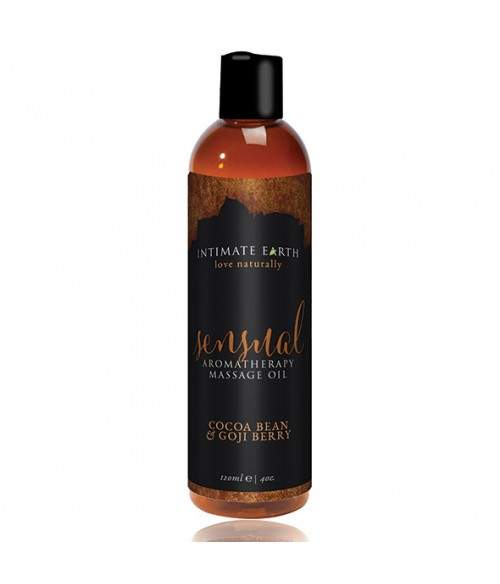 Sextoys, sexshop, loveshop, lingerie sexy : Huiles de Massage et bougies : Huile de Massage "Intimate Organics" SENSUAL" 120ml