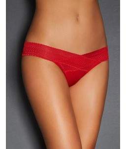 Sextoys, sexshop, loveshop, lingerie sexy : Lingerie sexy ouverte : Sexy String ouvert rouge