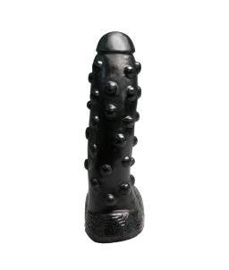 Sextoys, sexshop, loveshop, lingerie sexy : Gode XXL : Gode xxl noir avec picots