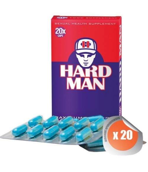 Sextoys, sexshop, loveshop, lingerie sexy : Aphrodisiaques Hommes : GOLD MAX Aphrodisiaque Hard Man Pour Homme X20