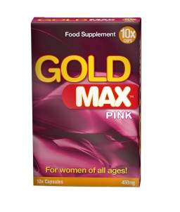 Sextoys, sexshop, loveshop, lingerie sexy : Aphrodisiaques Femmes : GOLD MAX Pink Aphrodisiaque Pour Femme X10