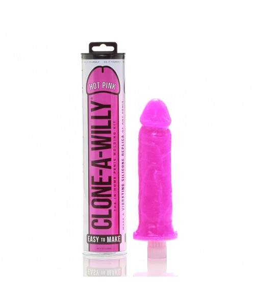 Sextoys, sexshop, loveshop, lingerie sexy : Moulages Intimes : Kit de Moulage Intime Clone a Willy - Hot Pink - Rose