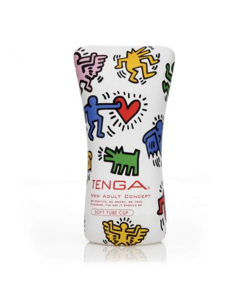 Sextoys, sexshop, loveshop, lingerie sexy : Vagin Artificiel : Tenga Keith haring soft tube cup