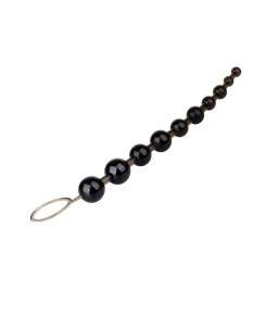 Sextoys, sexshop, loveshop, lingerie sexy : Plug Anal : Chapelet Anal Noir 32.5 cm