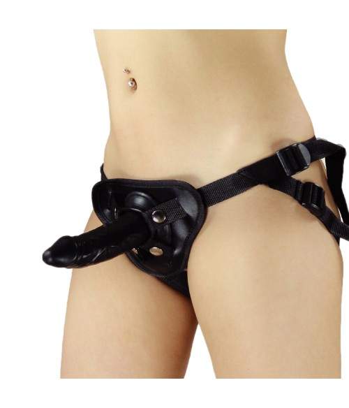 Sextoys, sexshop, loveshop, lingerie sexy : Gode Ceinture : Gode ceinture Réglable noir