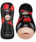 Sextoys, sexshop, loveshop, lingerie sexy : Masturbateur - Vagin Artificiel : Masturbateur Vibrant Bouche PDX Elite
