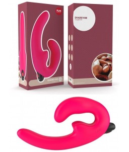 Sextoys, sexshop, loveshop, lingerie sexy : Sextoys luxe : Fun factory Godemichet Double Share Vibe Rose