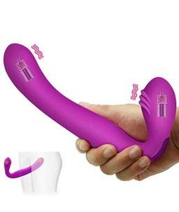 Sextoys, sexshop, loveshop, lingerie sexy : Sextoys luxe : Godemichet Double Share Vibe Rose ou violet