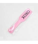 Sextoys, sexshop, loveshop, lingerie sexy : Tapettes et Fouets : Tapette Cuir pour fessé rose XOXO