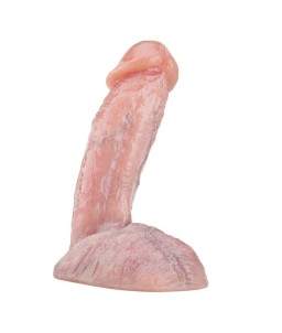 Sextoys, sexshop, loveshop, lingerie sexy : Gode Réaliste : Gode ventouse réaliste chair 17cm