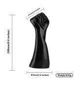 Sextoys, sexshop, loveshop, lingerie sexy : Gode XXL : Gode fistfucking main fermée noir