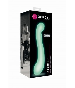 Sextoys, sexshop, loveshop, lingerie sexy : Sextoys luxe : Dorcel Godemichet Phosphorescent So Dildo Point G