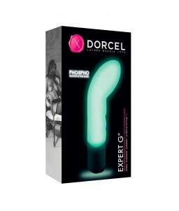 Sextoys, sexshop, loveshop, lingerie sexy : Sextoys luxe : Dorcel Vibromasseur Expert G phosphorescent