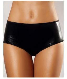 Sextoys, sexshop, loveshop, lingerie sexy : Strings & Boxers : Culotte sexy vinyle noir XL