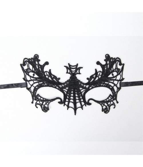 Sextoys, sexshop, loveshop, lingerie sexy : Accessoires Soirée Coquine : Masque sexy butterfly dentelle noir