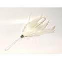 Sextoys, sexshop, loveshop, lingerie sexy : Caresses et Masques : Bracelet Plume Blanche Pour Caresses